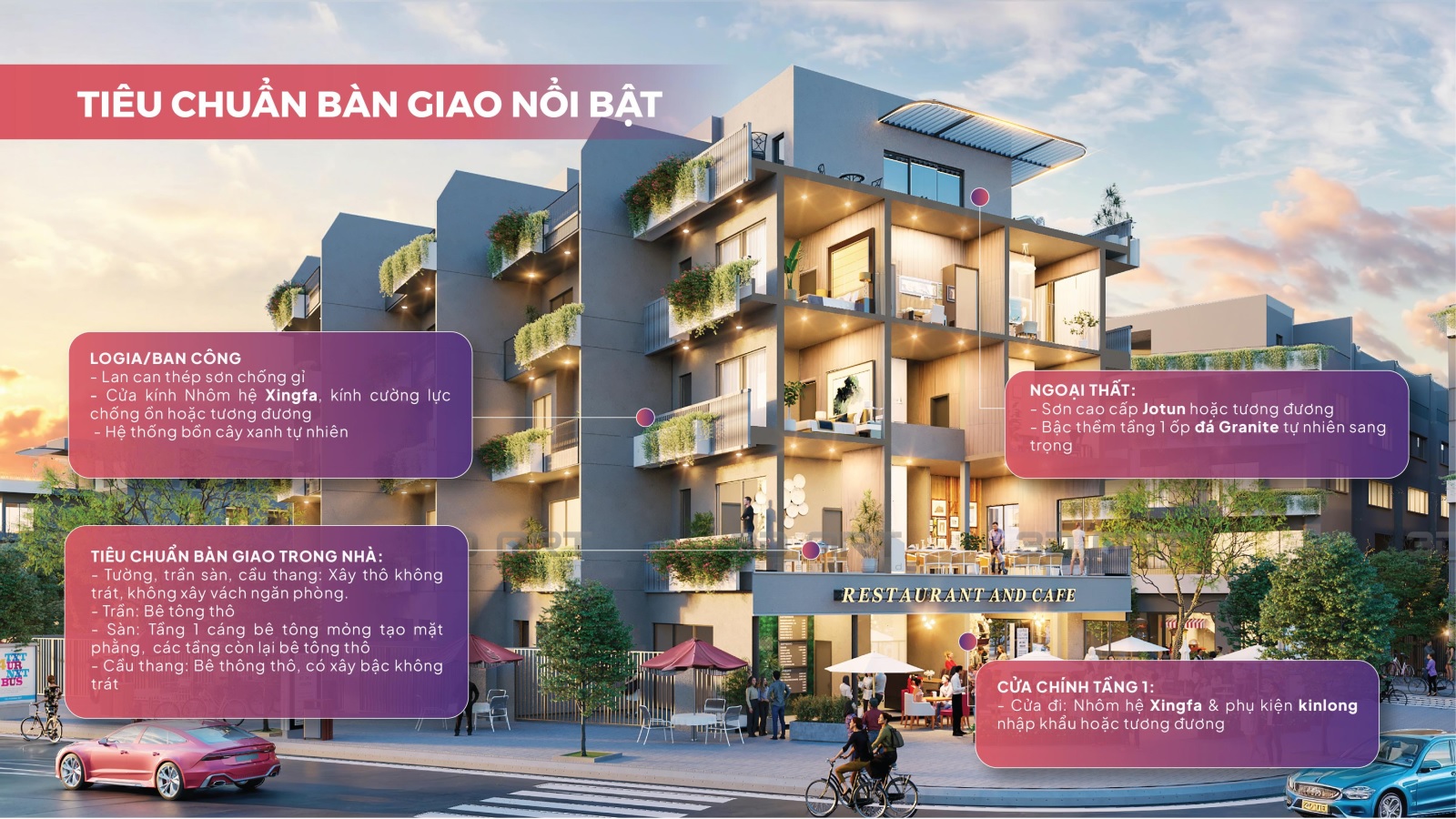 TIÊU CHUẨN BÀN GIAO BAVELLA BẮC GIANG